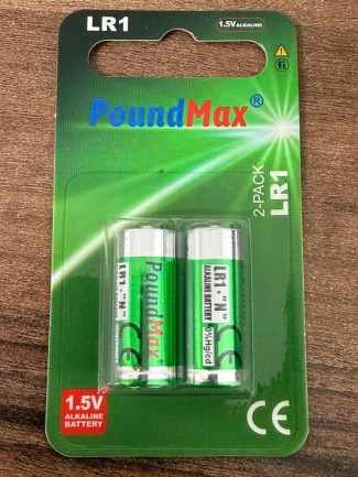 Poundmax Düğme Pil. 2 X 910A LR1 MP050 - oyuncakhobi
