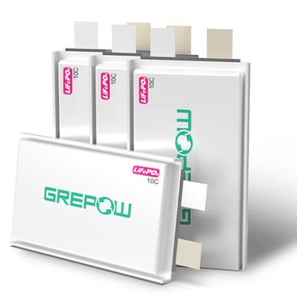Grepow 40C High Discharge Rate LiFePO4 Battery Cells