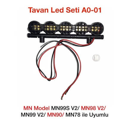 MN Model MN99S V2/MN98 V2/MN99 V2/MN90/MN78 için Tavan Led Seti A0-01 - oyuncakhobi