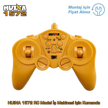HUINA 1572 RC Model İş Makinesi İçin Kumanda B.2.00HE.000.07 (TEKNİK SERVİS ÜRÜNÜDÜR MONTAJ İÇİN FİYAT ALINIZ)