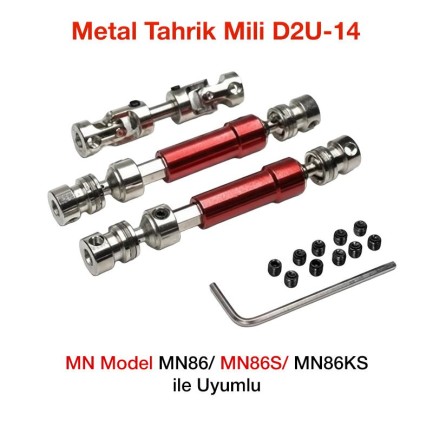 MN Model MN86/MN86S/MN86KS Metal Tahrik Mili D2U-14 - oyuncakhobi