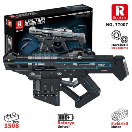 Reobrix Ejection Bursting Gun 77007 Brick Yapım Seti Reobrix Ejection Bursting Gun 77007 Brick Yapım Seti