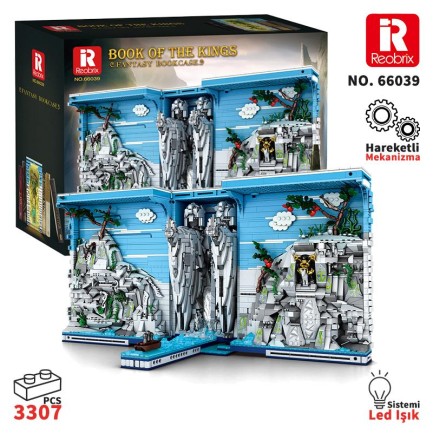 Reobrix Book of The Kings 66039 Brick Yapım Seti Reobrix Book of The Kings 66039 Brick Yapım Seti
