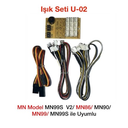 MN Model MN99S V2/MN98 V2/MN86/MN90/MN99/MN99S Işık Seti U-02 - oyuncakhobi