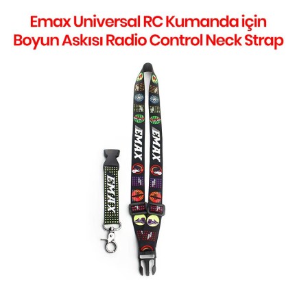 Emax Universal RC Kumanda İçin Boyun Askısı Radio Control Neck Strap Emax Universal RC Kumanda İçin Boyun Askısı Radio Control Neck Strap