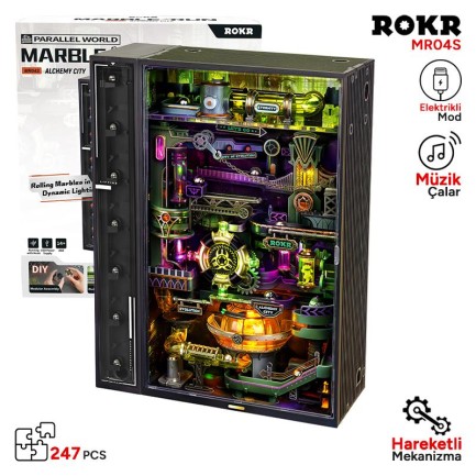 ROKR MR04S Alchemy City 3D Wooden Puzzle