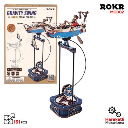 ROKR MCD02 Ocean Fisher Balance Toy 3D Puzzle