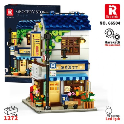 Reobrix Grocery Store 66504 Brick Yapım Seti