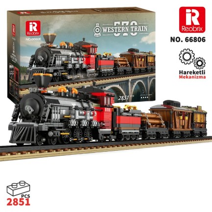 Reobrix Norfolk and Western No. 578 66806 Brick Yapım Seti