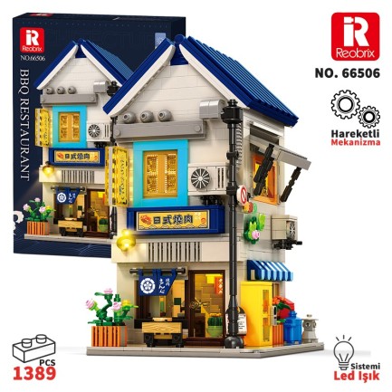 Reobrix BBQ Restaurant 66506 Brick Yapım Seti