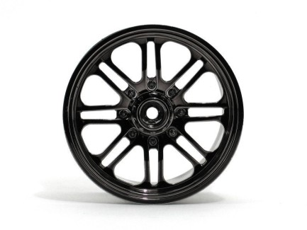 HPI 3173 8 Spoke Wheel Black Chrome