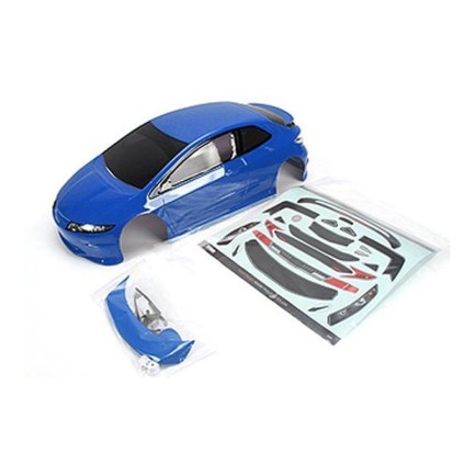 Team Magic Honda Type-R Mavi Body 1/10 RC Model Araba Kep Cap Shell Kabuk ( Boyalı )
