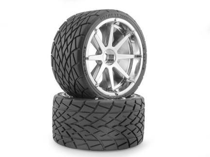 HPI 4729 Mounted Phaltline Tire Rc Lastik Jant Takımı 140x70mm