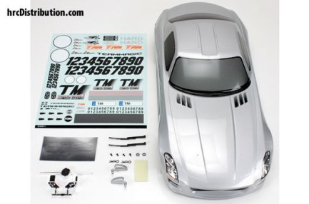 Team Magic Mercedes SLS Gümüş Body Kep Cap (Boyalı)