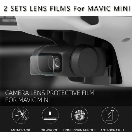 DJI Mavic Mini / Mini SE Drone Kamera Kırılmaz Cam Filmi