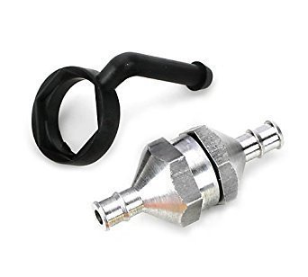 DuBro 2305 In-Line Fuel Filter Alu Plug