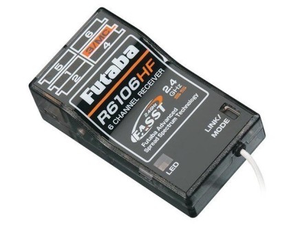 Futaba R6106HF 2.4GHz FASST 6-Kanal Alıcı