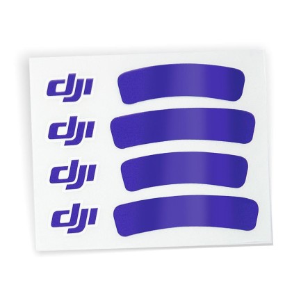 DJI Phantom 1/2/3 Metalik Lacivert Çıkartma