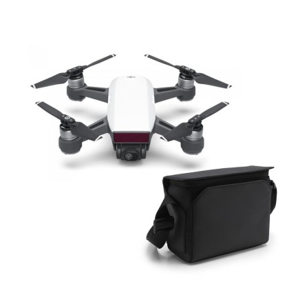 DJI Spark Alpine White Kameralı Mini Drone Seti + Taşıma  Çantası