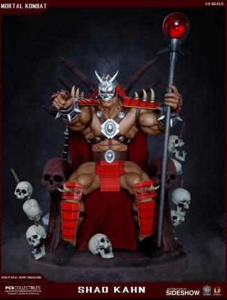 Shao Kahn on Throne Statue