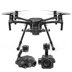 DJI Matrice 210 V2 ve Zenmuse XT2 R 640 9Hz 19mm Termal Sensör ve Zenmuse Z30 Optik 30x Zoom Gündüz Kamerası