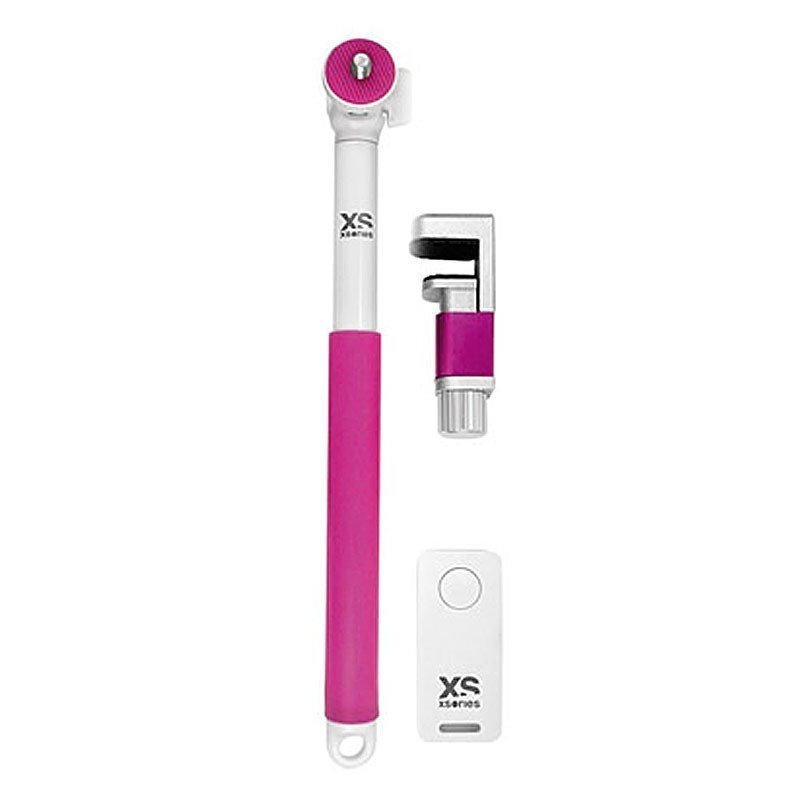 XSories Me-Shot Deluxe 93CM Monopod Selfie Çubuğu Pembe