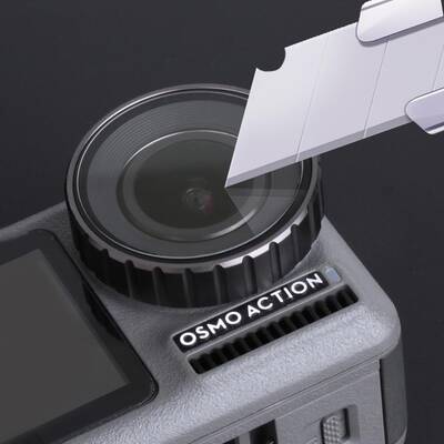 DJI Osmo Action İçin Kırılmaz Cam Filmi (1+1+1)