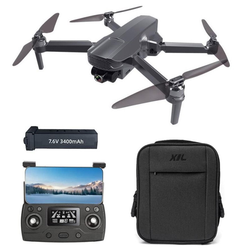 HOSHI XIL 011 4K GPS Kameralı Drone Seti - 1KM Menzil & 3 Eksen Gimbal & Takip Modu & RTH & 50X Zoom