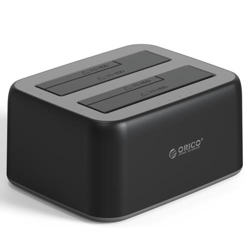 ORICO 2.5"/3.5" SATA HDD/SSD Dual-bay hard drive dock