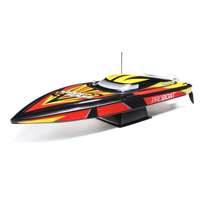 ProBoat Sonicwake V2 36" Self-Righting Brushless Deep-V Tekne RTR Kullanıma Hazır Uzaktan Kumandalı Model Tekne Kırmızı