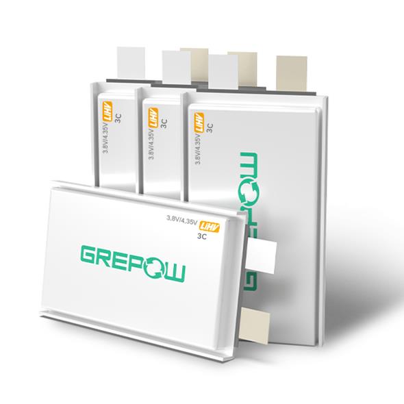 Grepow 3.8V/4.35V High Voltage Cells