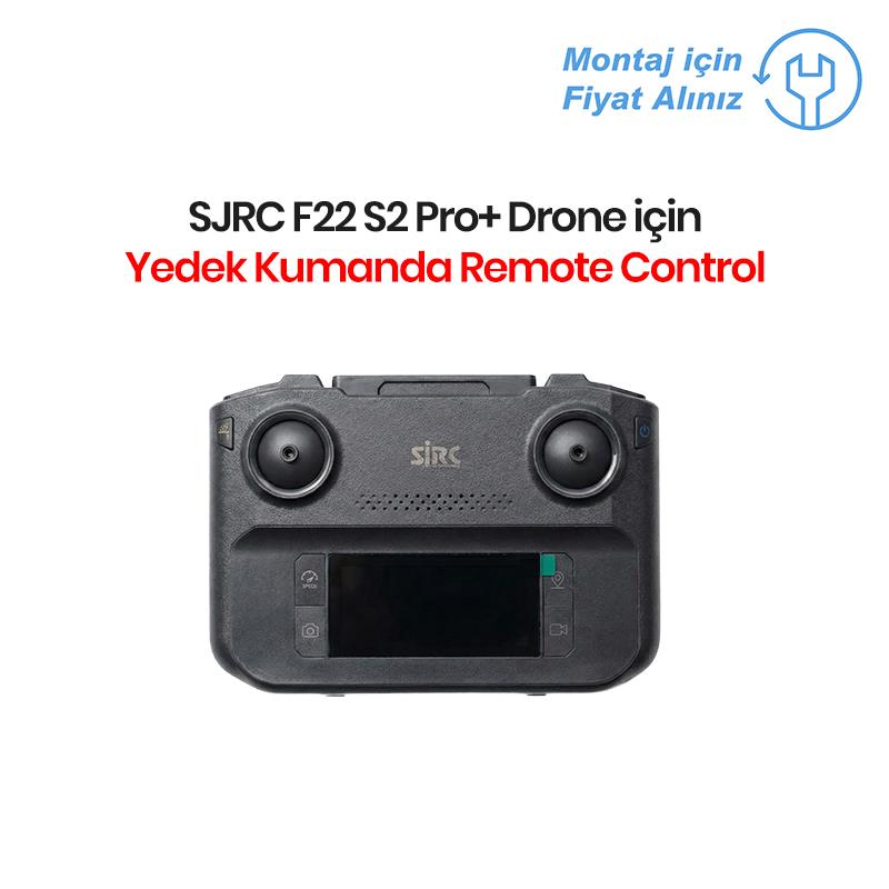 SJRC F22 S2 Pro+ Drone İçin Yedek Kumanda Remote Control (Teknik Servis Ürünüdür-Montaj İçin Fiyat Alınız) - oyuncakhobi