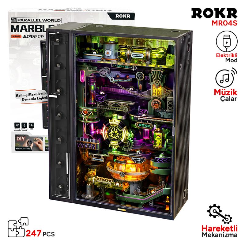 ROKR MR04S Alchemy City 3D Wooden Puzzle
