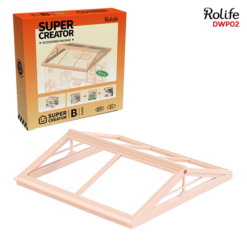 Rolife DWP02 Roof B 3D Wooden Puzzle