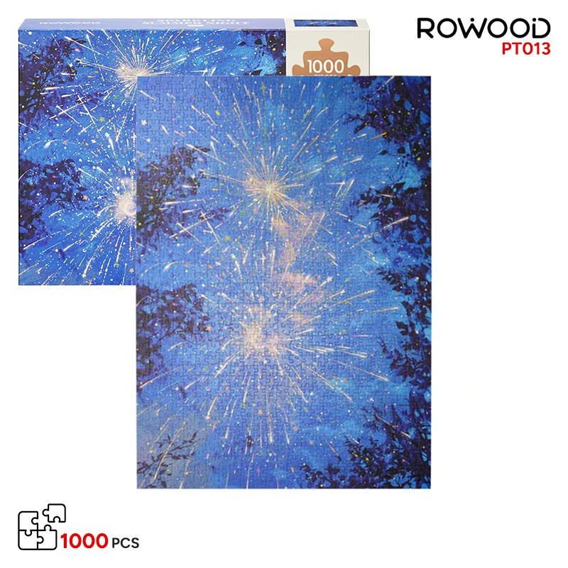 Rowood PT013 Sparkling Summer Night 3D Wooden Puzzle