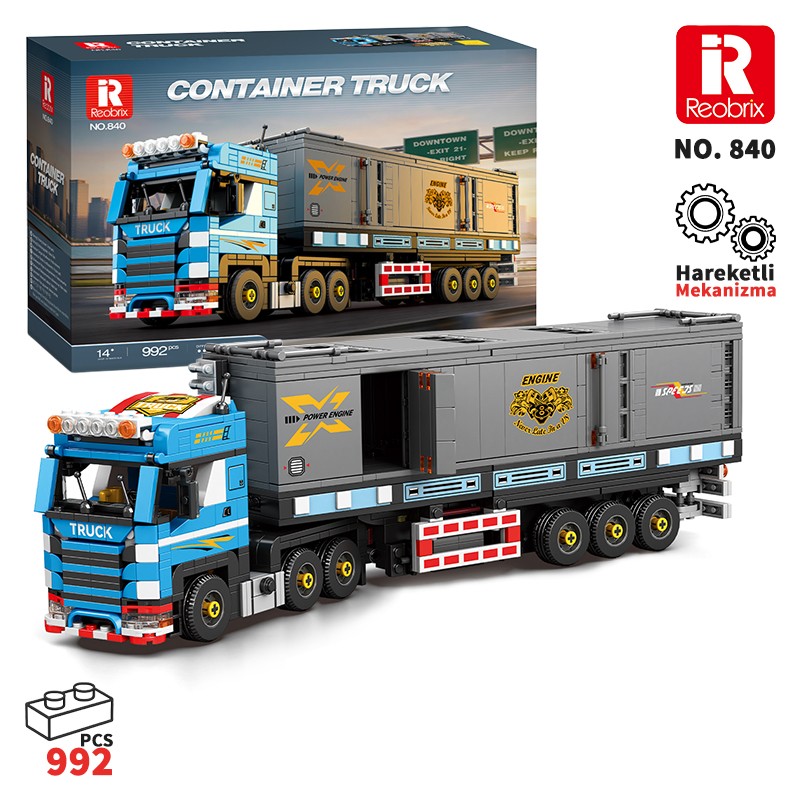 Reobrix Scania Truck 840 Brick Yapım Seti