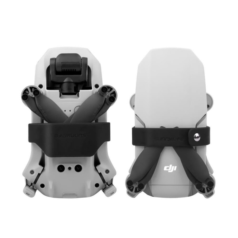 DJI Mavic Mini 3 / Mini 2 / Mini 1 / Mini SE Serisi Drone Pervane Sabitleyici Silikon Koruyucu Siyah