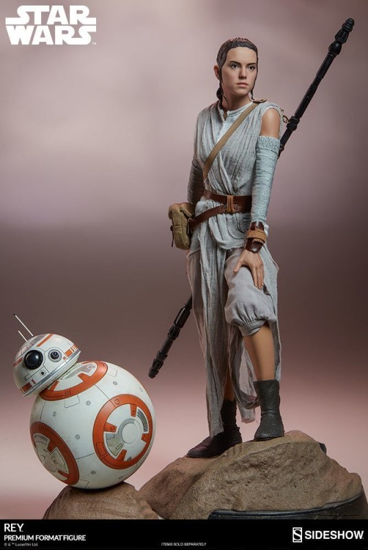 Sideshow Collectibles Rey & BB-8 Premium Format Figure Set
