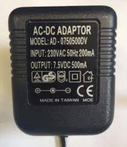 Adaptör 7.5V 500mA