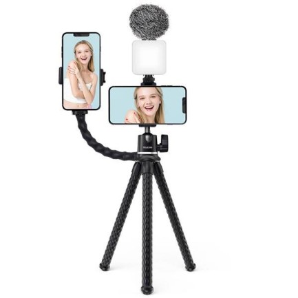 Aksiyon Kameraları İçin Esnek Boyun Uzatılmış Esnek Kol Gooseneck ( GoPro - DJI - Insta360 - Sjcam - Vantop ) - Thumbnail