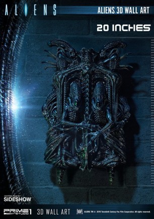 Prime 1 Studio - Aliens 3D Wall Art Statue Aliens (1986)