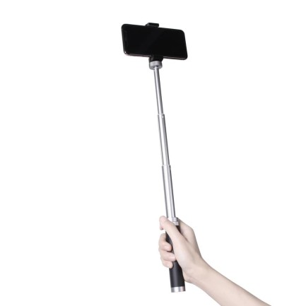 Aksiyon Kameraları ve Telefon Gimballeri İçin Extension Rod Uzatma Çubuğu Dayanıklı Alüminyum Alaşım 14.8 - 66 cm Titanyum - Thumbnail