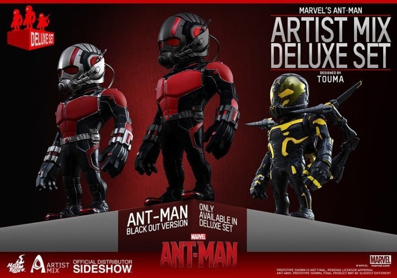 Hot Toys Ant-Man Artist Mix Deluxe Figure Set