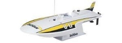 AquaCraft Mini Thunder Round Nose mavi RTR - Thumbnail