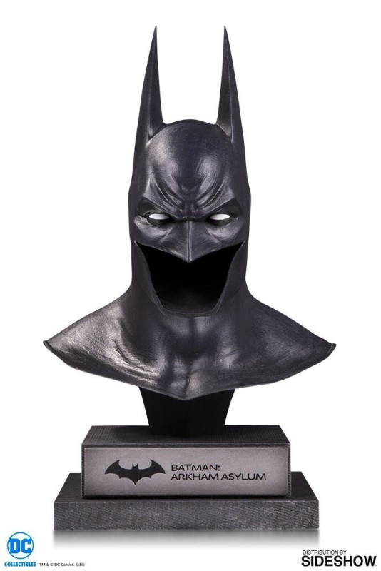 Arkham Asylum Batman Cowl Statue