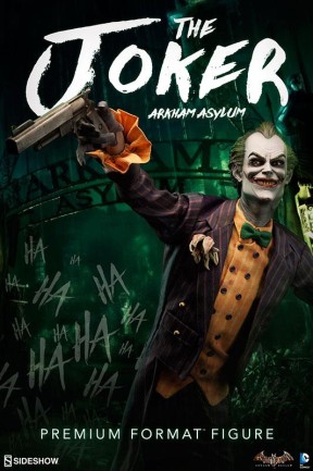 Sideshow Collectibles - Sideshow Collectibles Arkham Asylum Joker Premium Format Figure