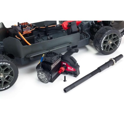 ARRMA RC 1/8 VENDETTA 4WD 3S BLX Brushless All-Road SPEED BASH RACER 2.4GHz Radio, Smart ESC & AVC Mavi - Thumbnail