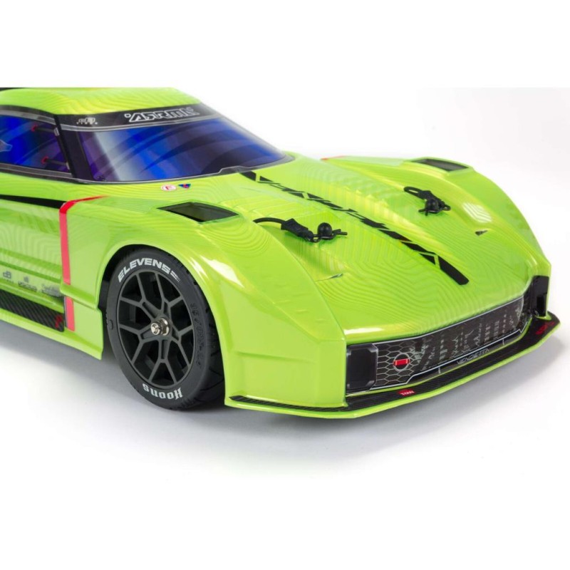 ARRMA RC 1/8 VENDETTA 4WD 3S BLX Brushless All-Road SPEED BASH RACER 2.4GHz Radio, Smart ESC & AVC Yeşil