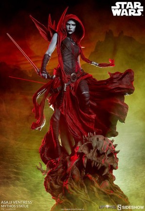 Sideshow Collectibles Asajj Ventress Mythos Statue 300235 - Thumbnail