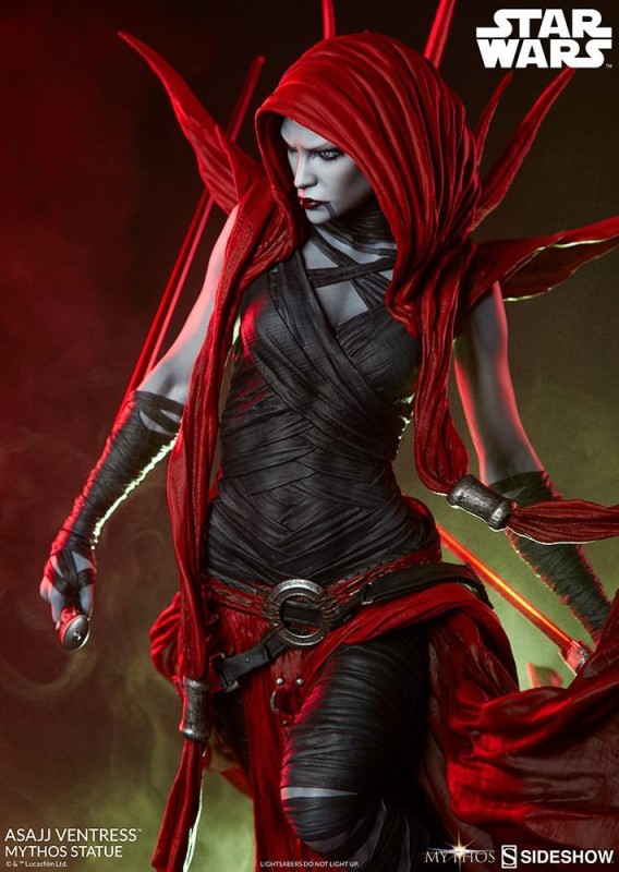 Sideshow Collectibles Asajj Ventress Mythos Statue 300235